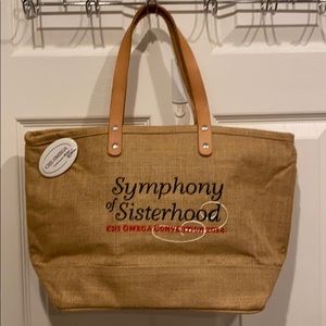 Chi Omega Convention Tote Bag